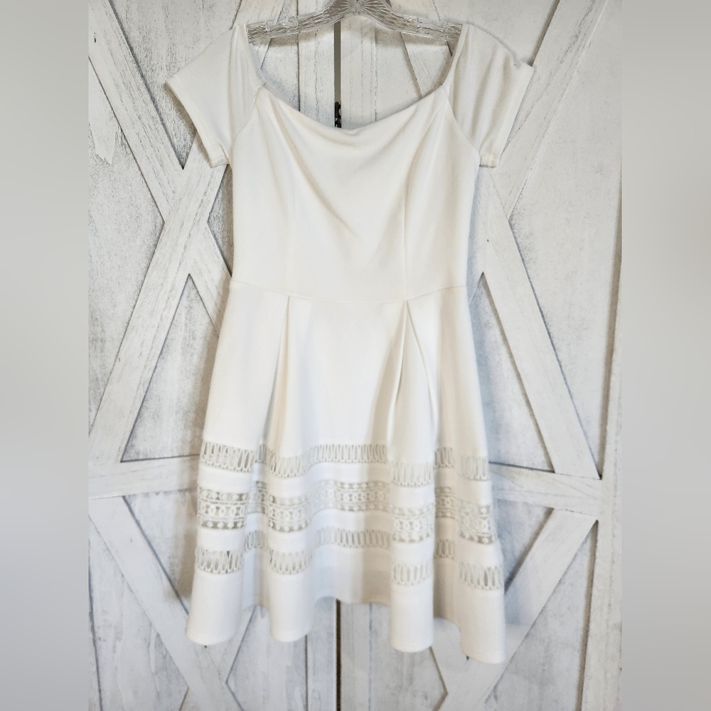 Francesca White Mini Dress
